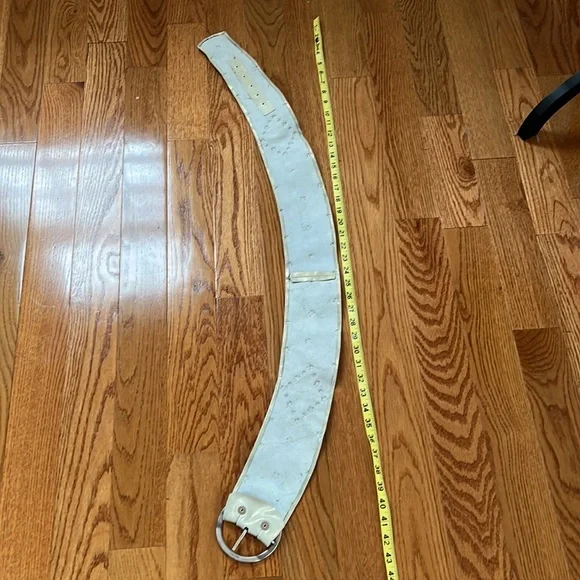 Handmade Leather Belt / made in Italy - Picture 7 of 9